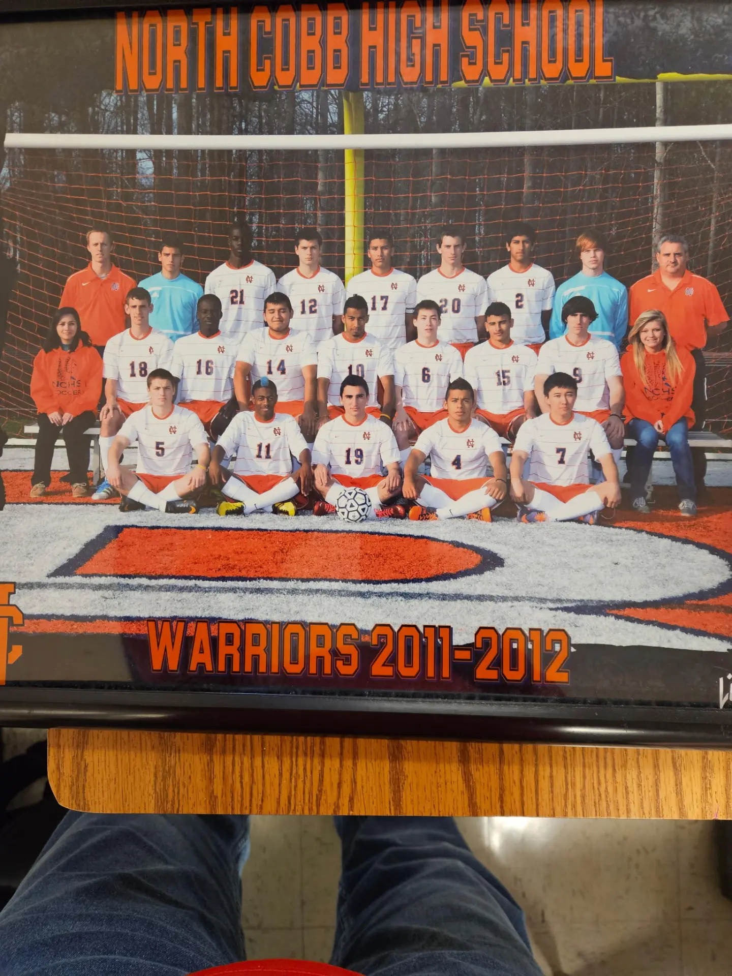 North Cobb High School Warriors varsity soccer team, 2011-2012