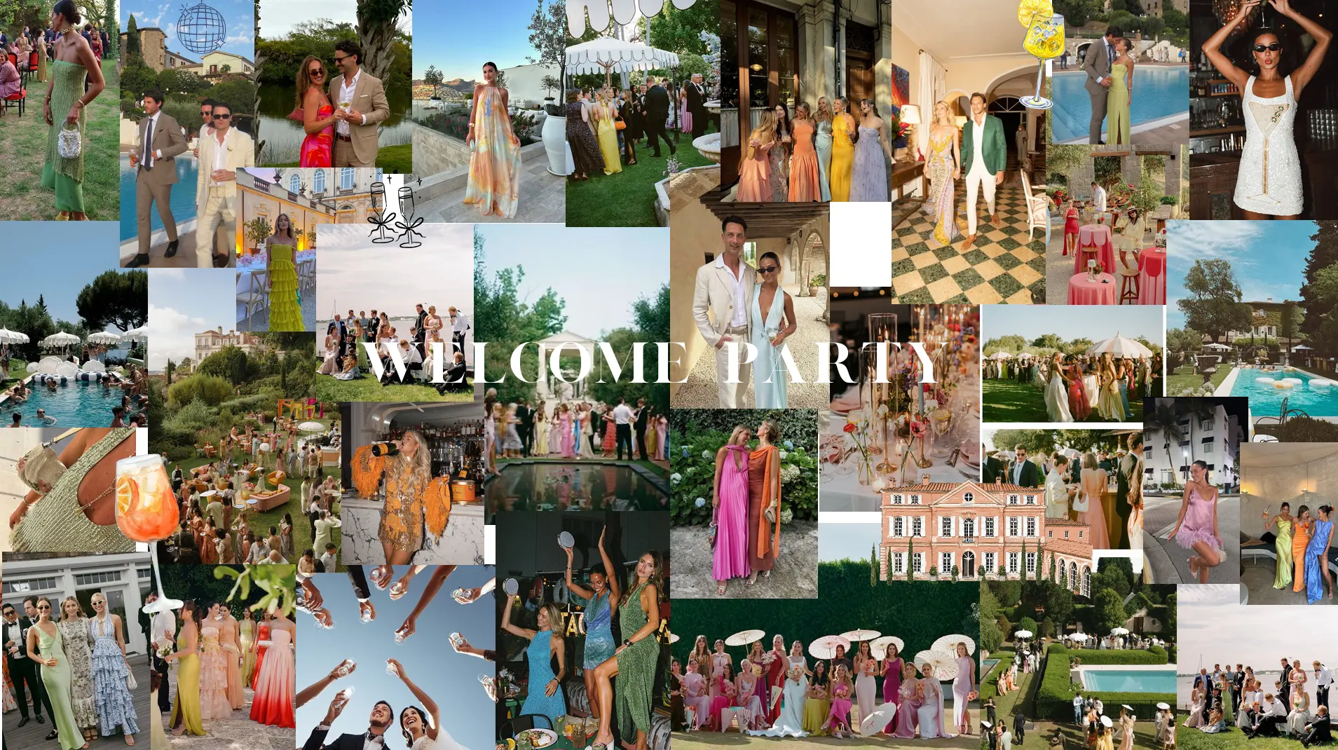 Wedding vision board