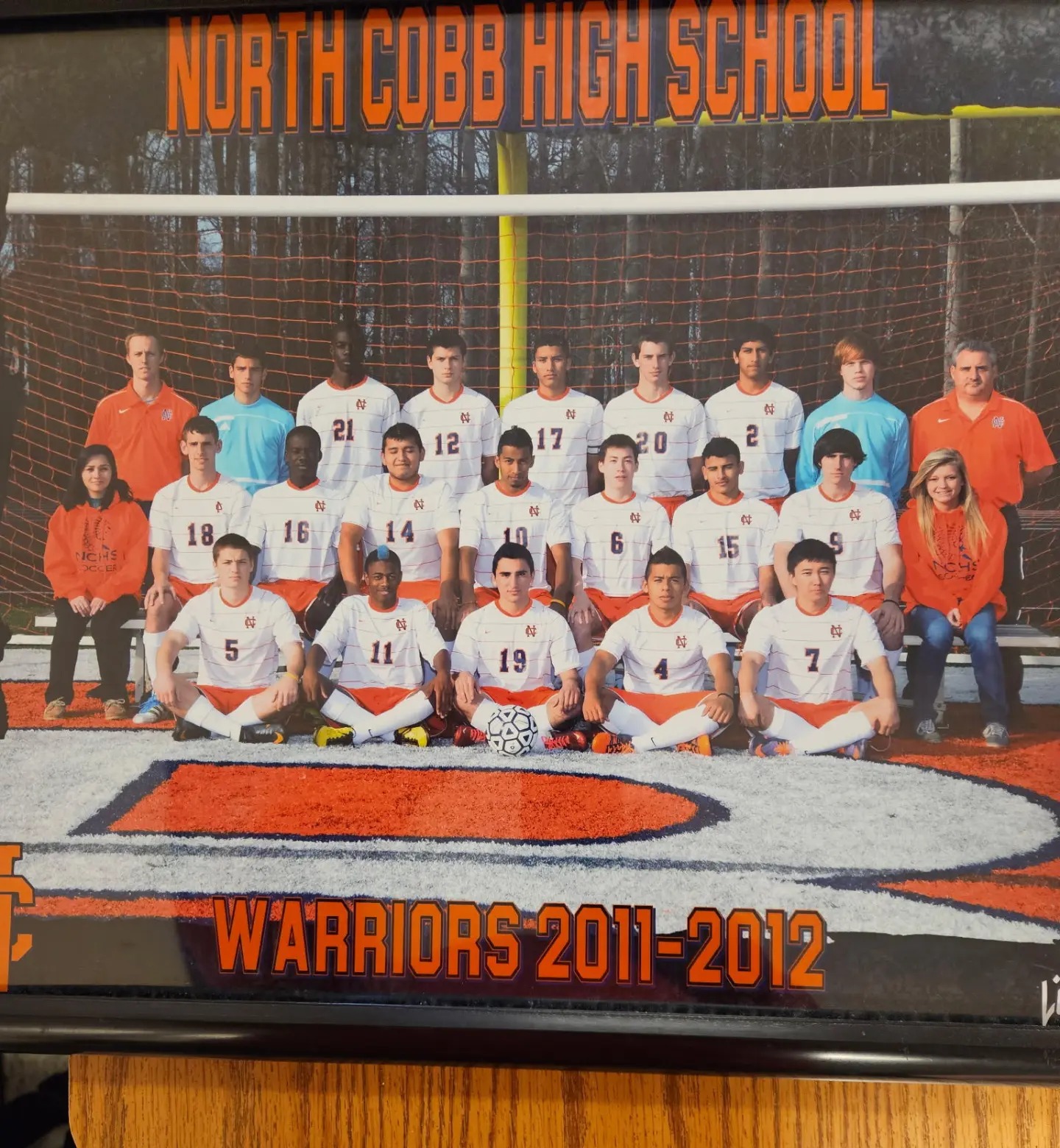North Cobb High School Warriors varsity soccer team